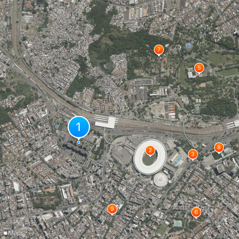Rio de Janeiro State University Map