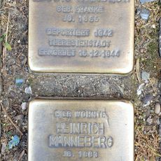 Stolperstein dedicated to Hedwig Wandrow