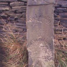 Guide Post On West Side Of Juction With Moor Hill Road