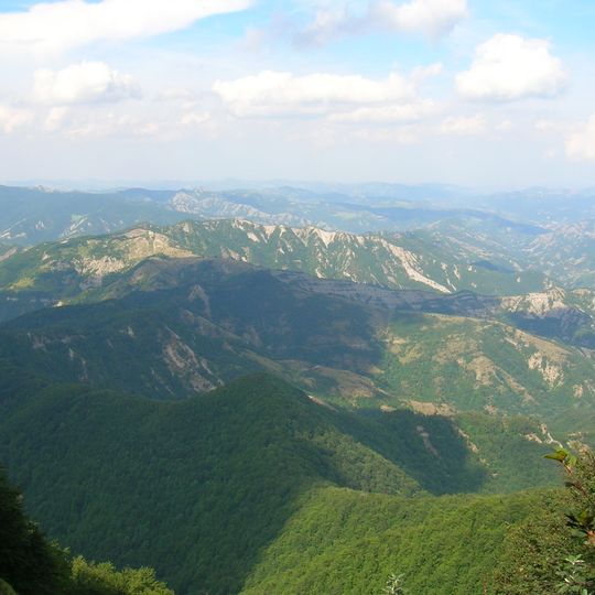 Parco nazionale delle Foreste Casentinesi, Monte Falterona e Campigna