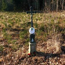 Kříž na okraji lesa Na Pláňavách