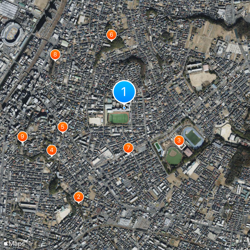 Senshu University Matsudo Junior High school & High school Map