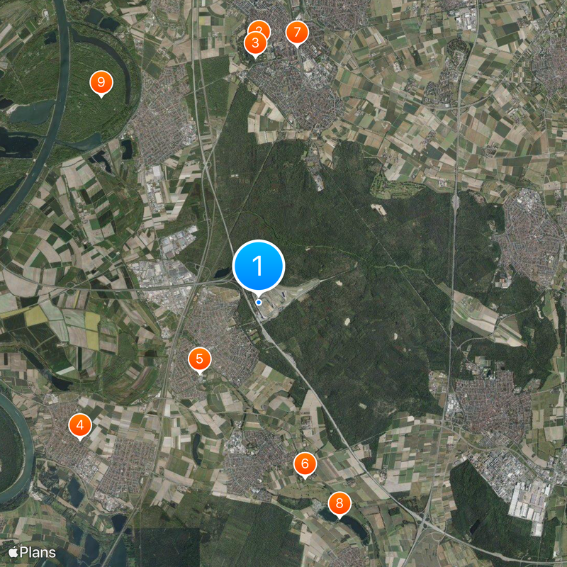 Hockenheimring Carte