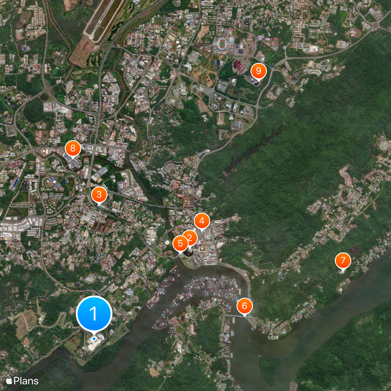 Palacio de Nurul Iman Mapa