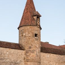 Wachturm Vom Rödertor zum Thomasturm - Weibersturm in Rothenburg ob der Tauber