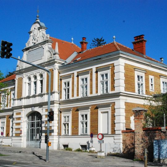 Aufnahmegebäude des ehem. Kinderspitals im Wilhelminenspital