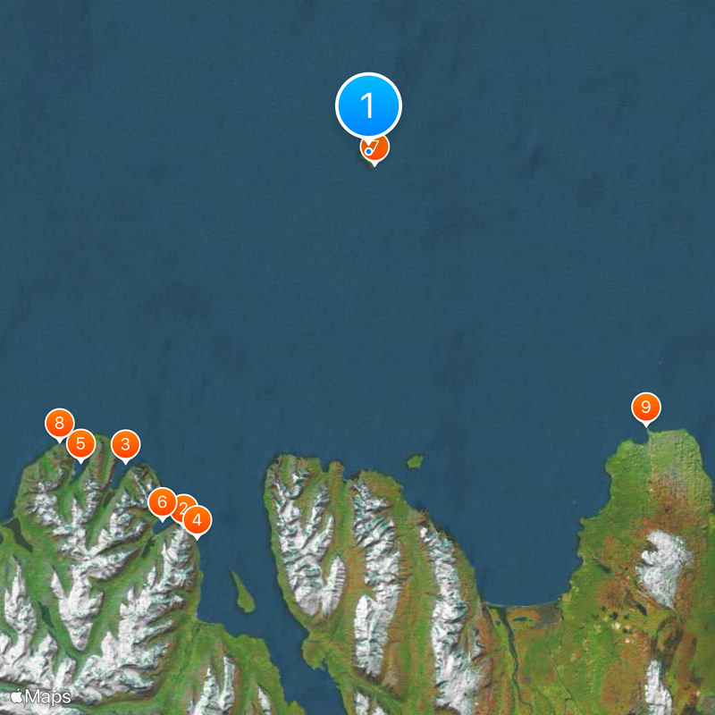 Grímsey Map