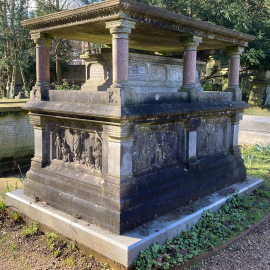 Monument To John Maple In Highgate Cemetery