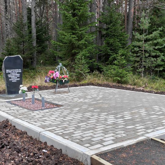 Братская могила советских летчиков