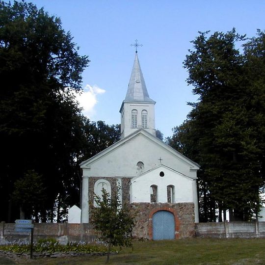 Saints Peter and Paul church in Ozolmuiža