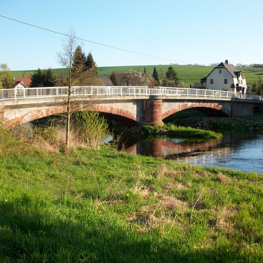Straßenbrücke über die Chemnitz