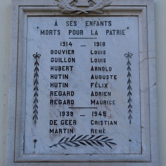 Monument aux morts de Vésenex-Crassy