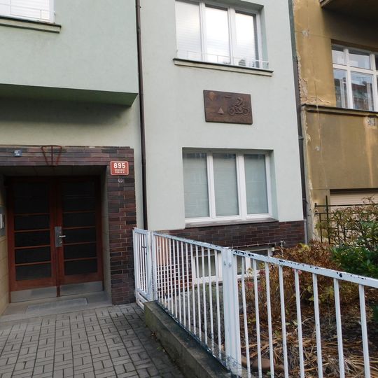 Plague of Kamil Lhoták in Bubeneč