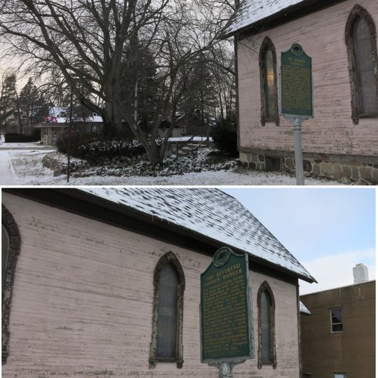 Saint Mark's Church Historical Marker