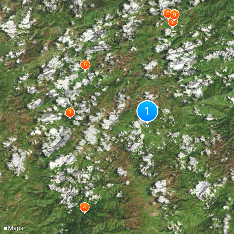 Esquipulas Mapa