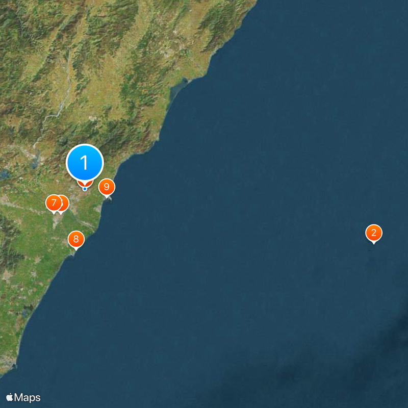 Castellón de la Plana Mapa