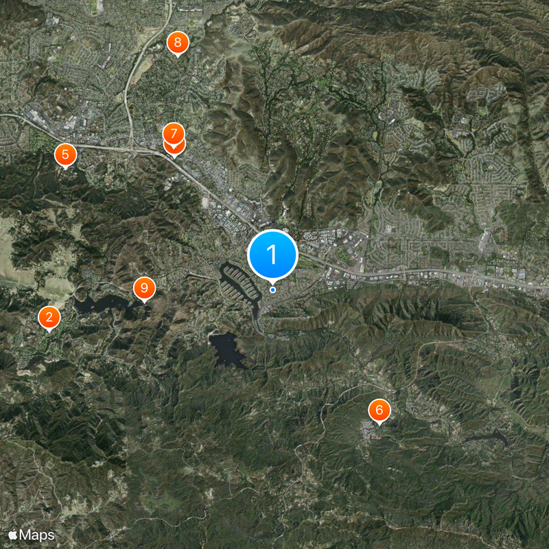 Westlake Village Mapa