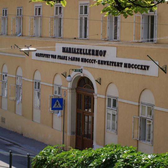 Mariazellerhof, Wohltätigkeitshaus, Badener Hof