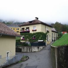 Kraftwerk II der Kunstmühle Anton Rauch m. Maschinenaustattung u. Wehranlage