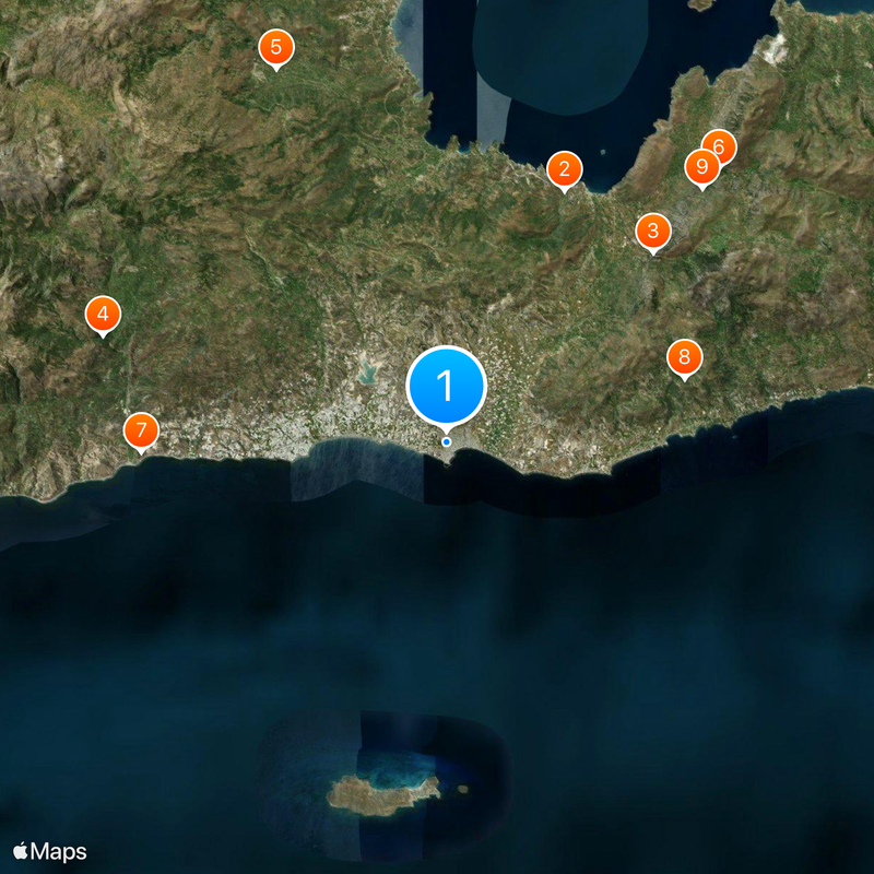 Ierapetra Map