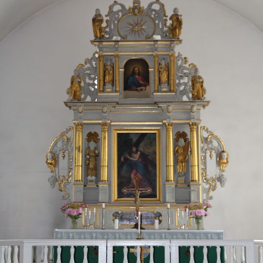 Altar of Church of Saint Catherine in Kuldīga