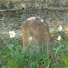 Milestone, Oxford Road; Blenheim Lower Park, opp. Long Close