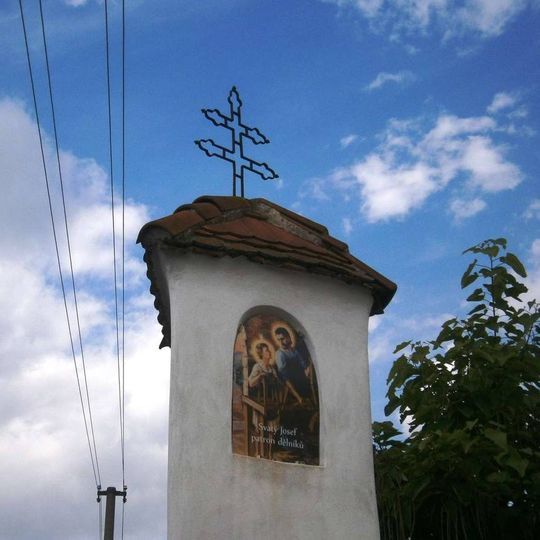 Boží muka v Bystrovanech v ulici Budovcova