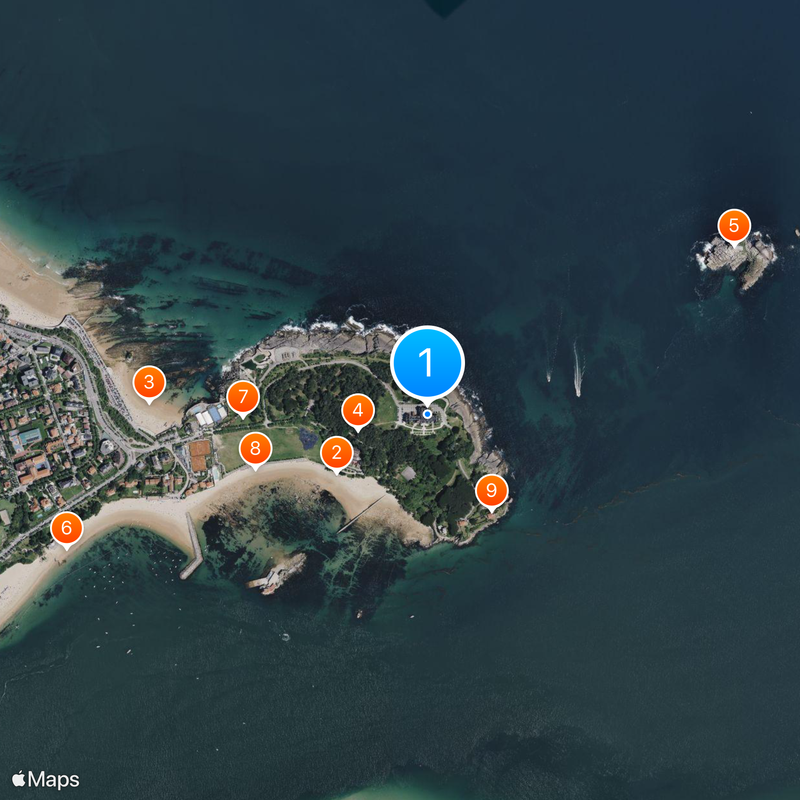 Palacio de la Magdalena Mapa