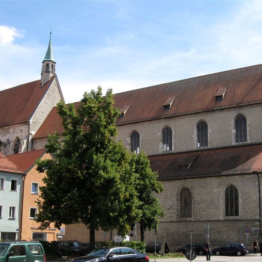 Ehemalige Bettelordenskirche St. Salvator , heute Teil des Museums der Stadt Regensburg