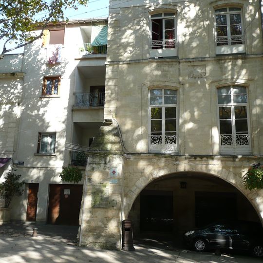 Arcades in Place de la République