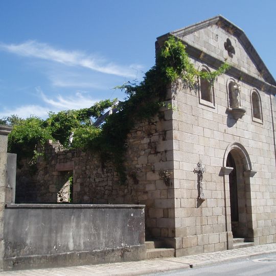 White chapel of Felletin