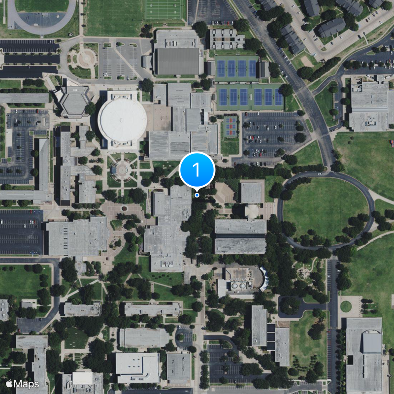 Abilene Christian University Map