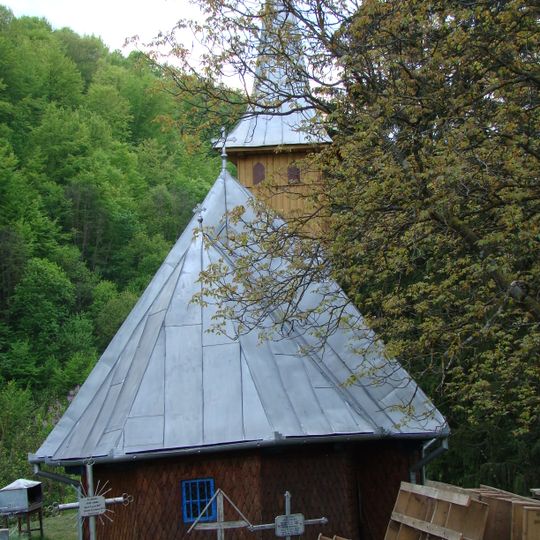 Wooden church in Poșaga de Sus