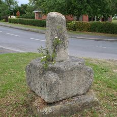 Wayside cross on Trundle Lane