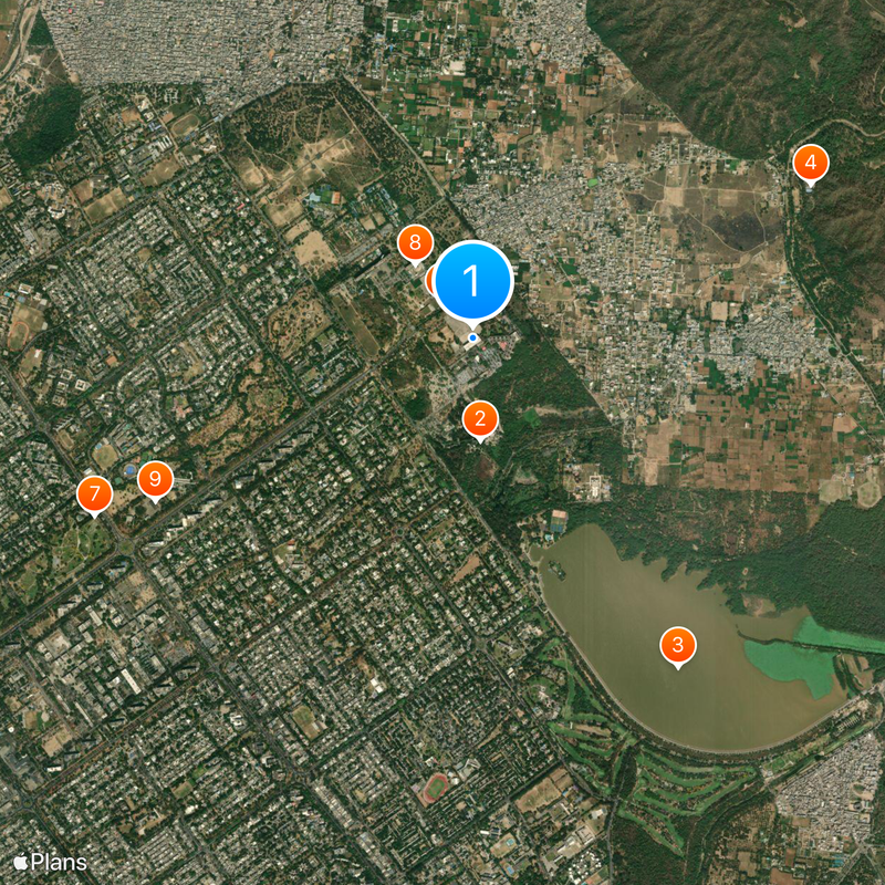 Punjab and Haryana High Court Mapa
