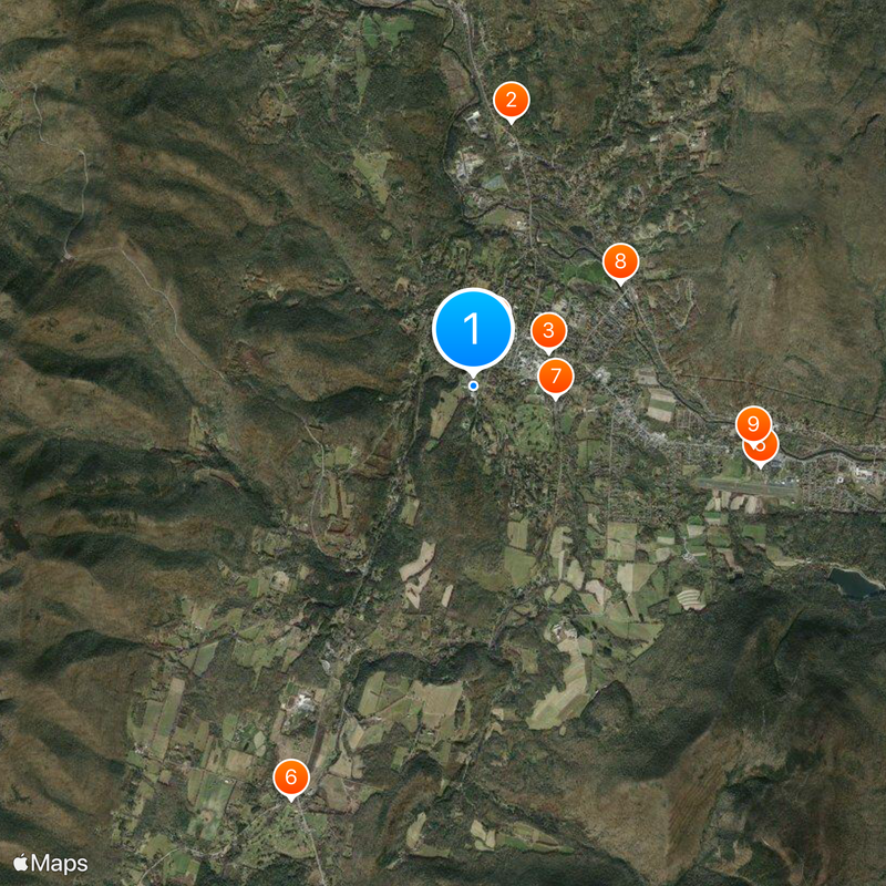 Clark Art Institute Map