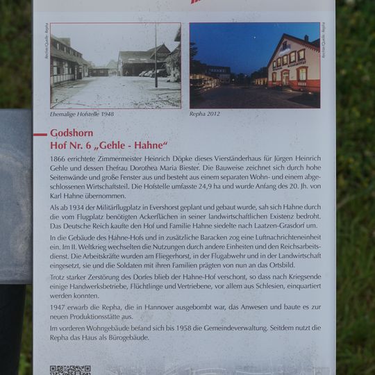 GLIEM Tafel 64 Hof Nr. 6 Gehle Hahne