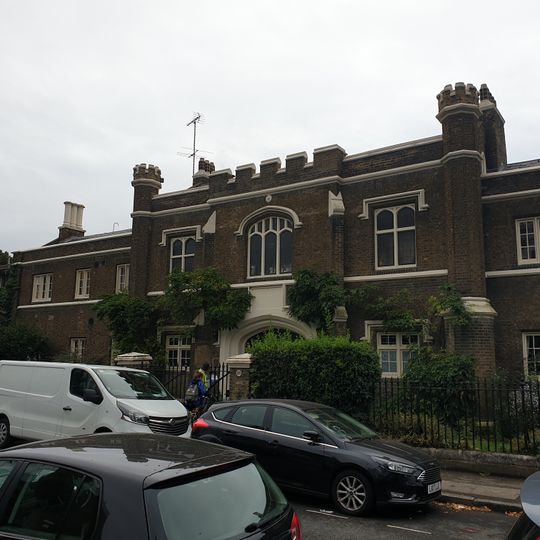 Front And Side Walls And Gates To Aged Pilgrims Friendly Societys Home