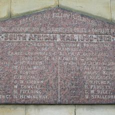 Farsley Boer War Memorial Tablet