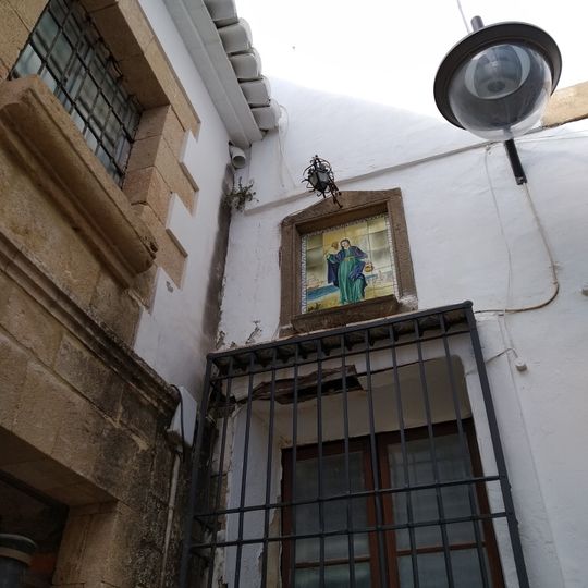 Ceramic panel of Saint Martha