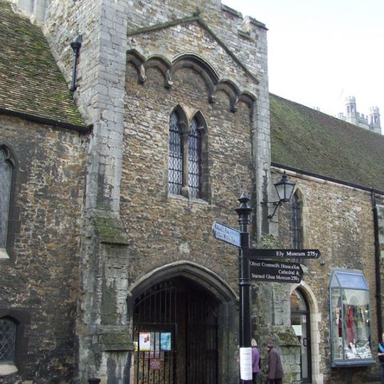 Almonry, Sacrists Hall, Gate and Goldsmiths Tower: The Sacristy Gate and Goldsmith's Tower
