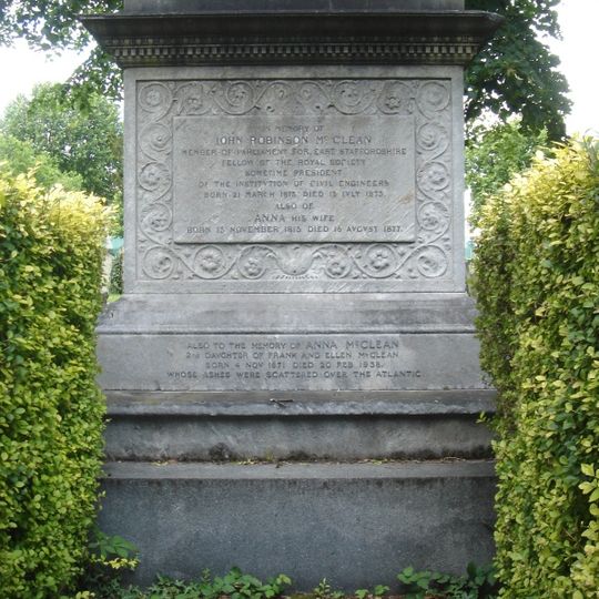 Tomb Of John Robinson Mcclean