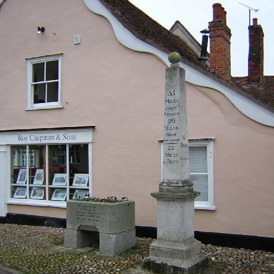 Milestone, Nayland village