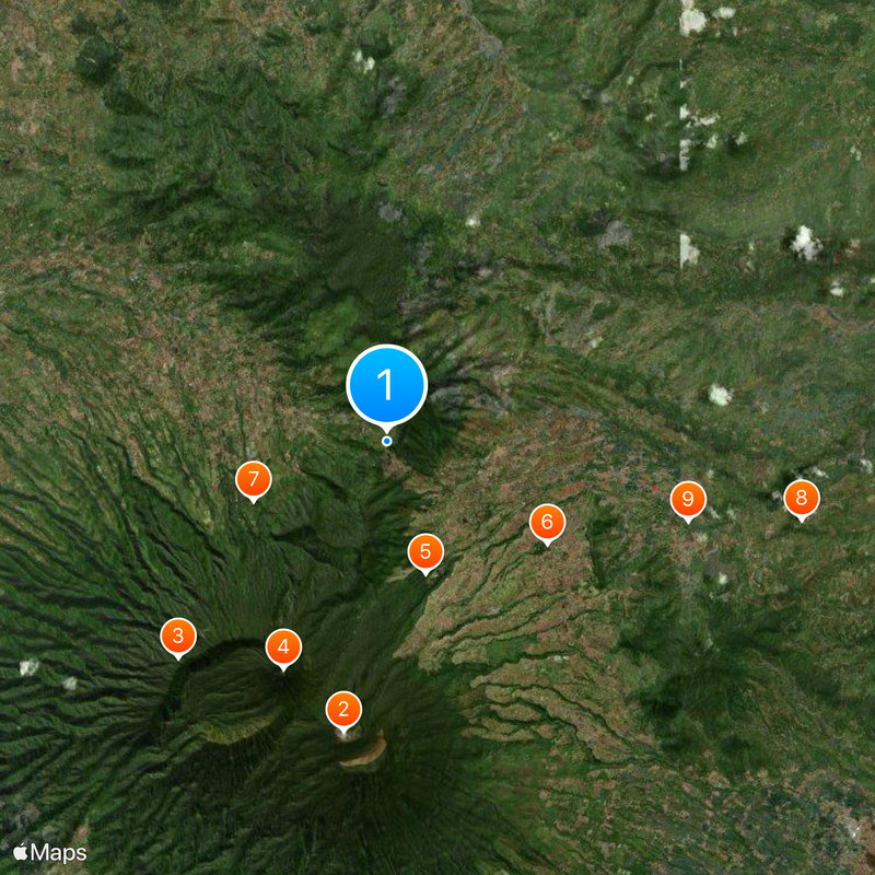 Puncak Map