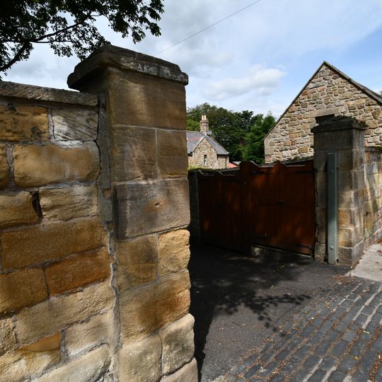Front Wall And Gateways To The Hall And Hallsteads