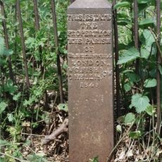 Boundary Post At So 7837 4693