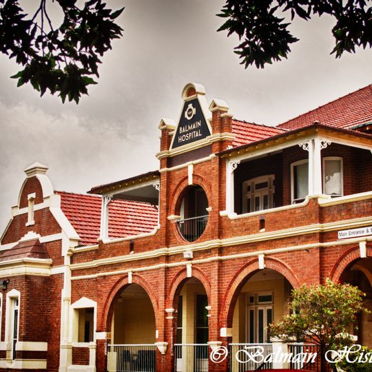 Balmain Hospital Main Building