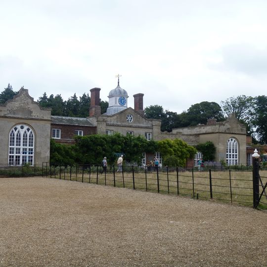 Service Wing To East Of Hall