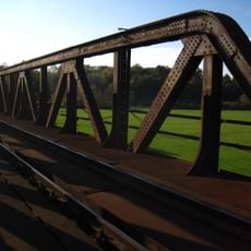 Railway bridge over the Jizera in Bakov nad Jizerou