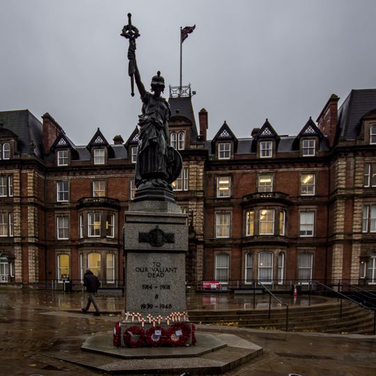 War Memorial Outside Municipal Offices